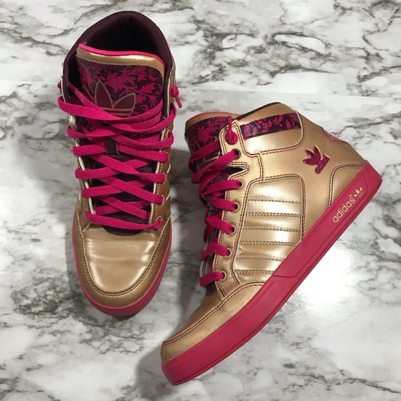 adidas rose gold high tops adidas rose gold high tops